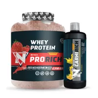 Nutrich Prorich Whey Protein 2310 Gr + Nutrich Carnirich Thermo 3000 mg 1000 ml