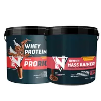 Nutrich Prorich Whey Protein 3500 Gr + Nutrich Mass Gainer 6000 Gr