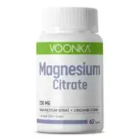 Voonka Magnesium Citrate 200 Mg 62 Tablet