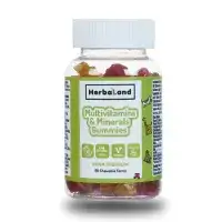 HerbaLand Kids Multivitamins & Minerals Gummies 60 Çiğnenebilir Form