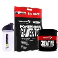 Powerlife Mass Gainer 4590 Gr + Creatine 500 gr