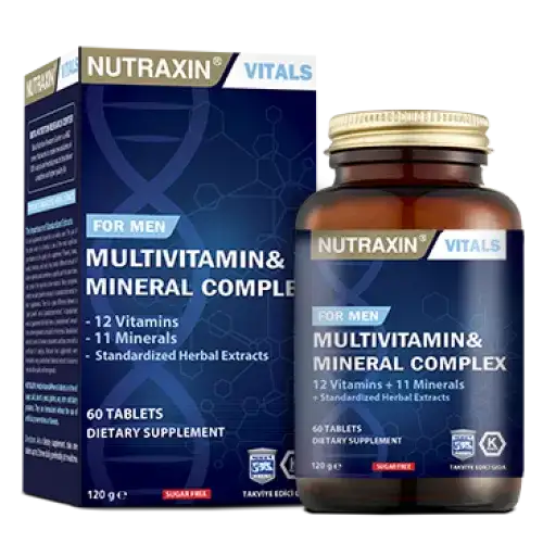 Nutraxin Multivitamin & Mineral Complex For Men 60 Tablet