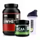 Optimum Gold Standard Whey 908 Gr + BCAA 5000 Powder + Shaker Kombinasyonu