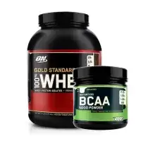 Optimum Gold Standard Whey 2273 Gr + Optimum BCAA 5000 Powder 345 Gr