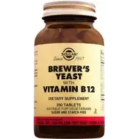 Solgar Brewer's Yeast With Vitamin B12 250 Tablet