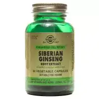 Solgar Siberian Ginseng Root Extract 60 Kapsül