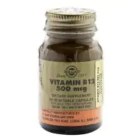 Solgar Vitamin B12 500 mcg 50 Kapsül