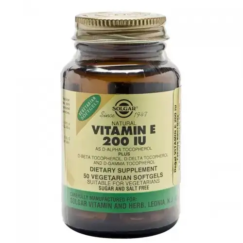 Solgar Vitamin E 200 IU 50 Kapsül