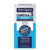 Sorvagen Omega 3 Daily Balık Yağı 50 Kapsül