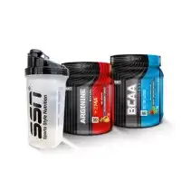 SSN® Arginine Refuel + ZMA 350 Gr + BCAA 4.1.1 + Palatinose™ 350 Gr