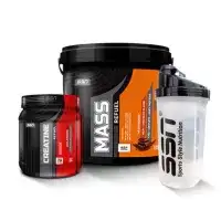 SSN Mass Refuel ® 5000 Gr + Creatine Refuel 350 Gr