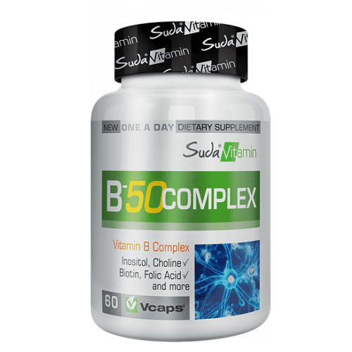 Suda Vitamin B 50 Complex 60 Kapsül