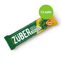 Züber Ispanaklı Ve Kayısılı Protein Bar 35 Gr 12 Adet