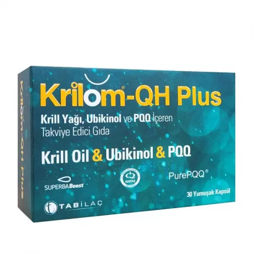 Krilom QH Plus 30 Yumuşak Kapsül