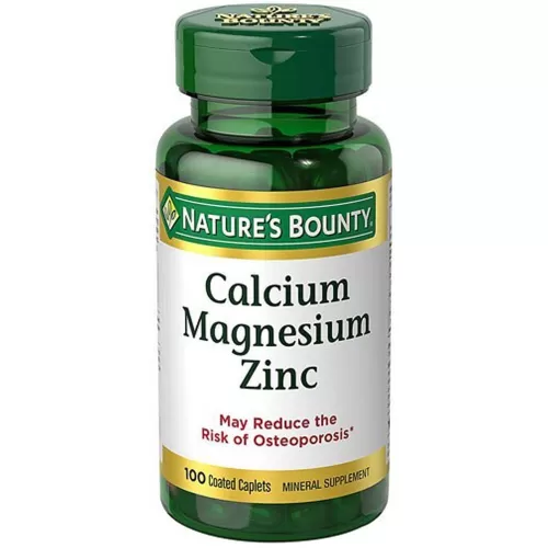 Nature's Bounty Calcium Magnesium Zinc 100 Tablet