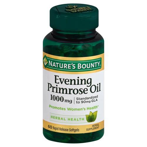 Nature's Bounty Evening Primrose Oil 1000 mg 60 Softgel