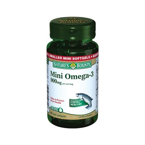 Nature's Bounty Mini Omega-3 900 mg 60 Softgel