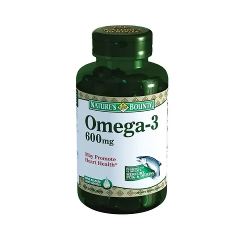 Nature's Bounty Omega-3 600 mg 90 Softgel