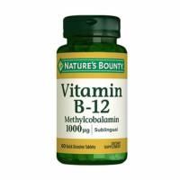 Nature's Bounty Vitamin B12 Methycobalamin 1000 mcg 60 Dilaltı Tablet