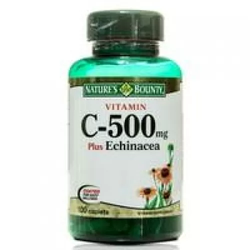 Nature's Bounty Vitamin C-500 mg Plus Echinacea 100 Tablet