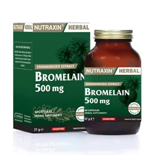 Nutraxin Bromelain 60 Kapsül