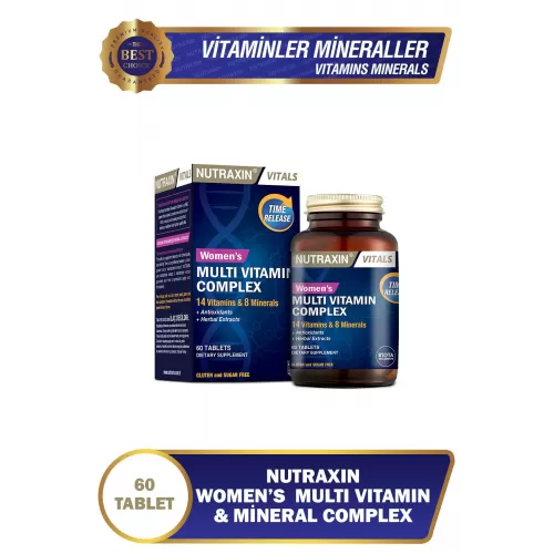 Nutraxin Women's Multi Vitamin Complex 60 Tablet