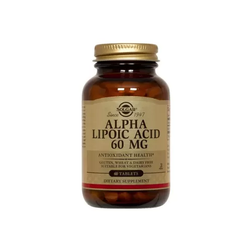 Solgar Alpha Lipo Acid 60 mg 60 Kapsül