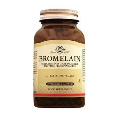 Solgar Bromelain 150 mg 60 Kapsül