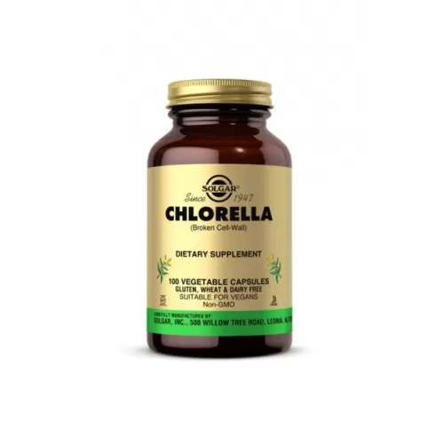 Solgar Chlorella 520 mg 100 Kapsül