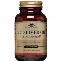 Solgar Cod Liver Oil 100 Kapsül