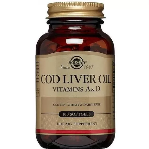 Solgar Cod Liver Oil 100 Kapsül