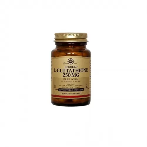 Solgar Reduced L-Glutathione 250 mg 30 Kapsül