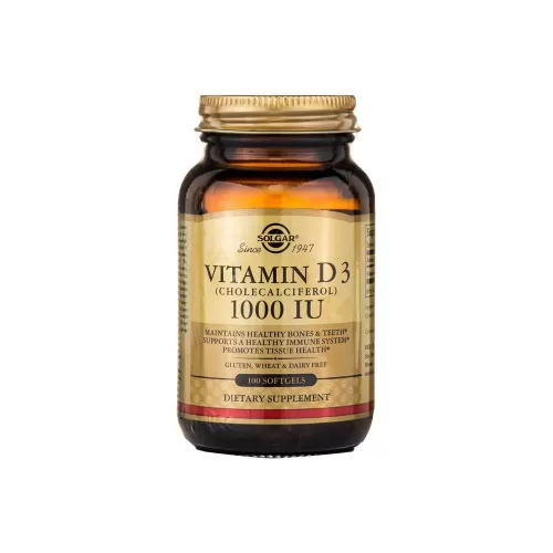 Solgar Vitamin D3 1000 IU 100 Tablet