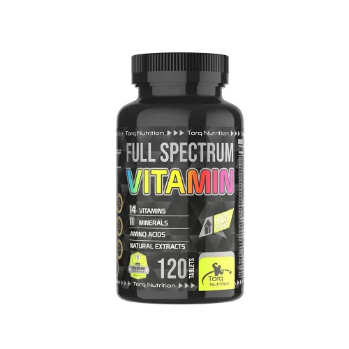 Torq Nutrition Full Spectrum Vitamin 120 Tablet | Multivitamin - Multimineral