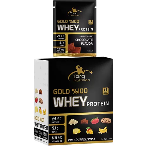 Torq Nutrition Gold Whey Protein 35 Gr x 7 SAŞE - Çikolata